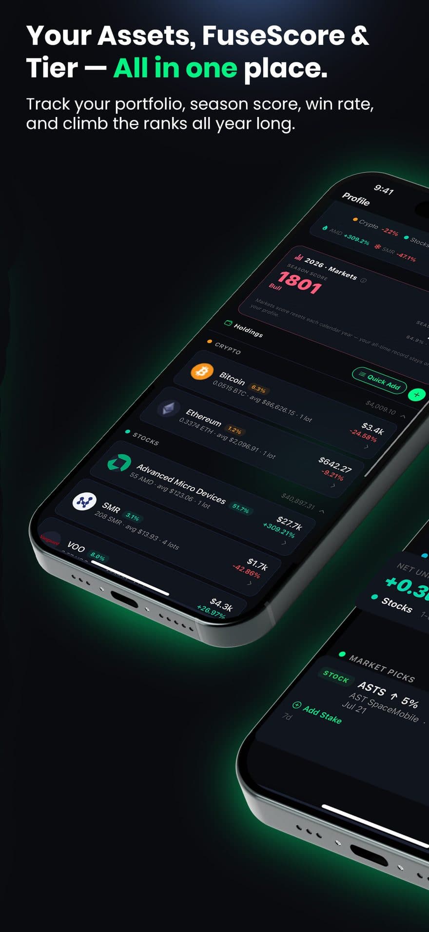 Nexfuse — Your FuseScore, tier & season record in one profile